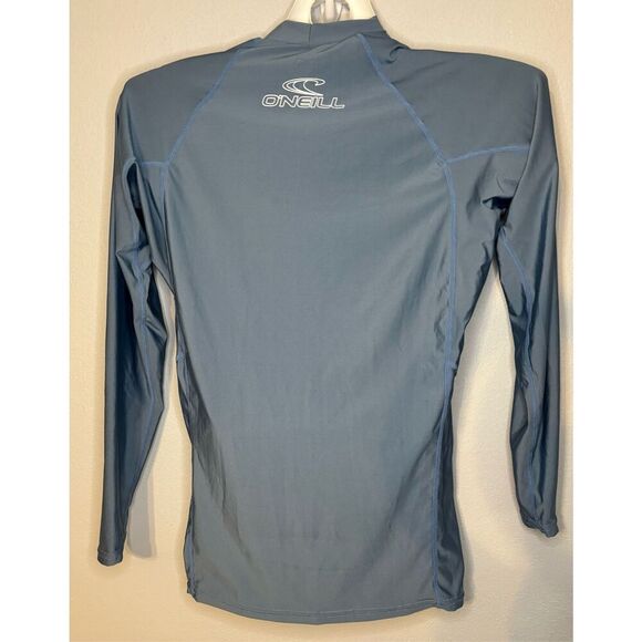 O’Neill Long Sleeve Shirt UV Protection Blue Size XXL 2XL Stretch - Picture 3 of 6
